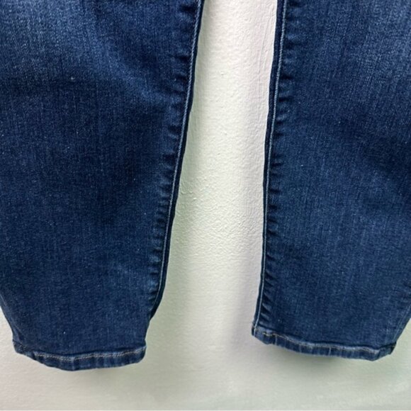 Banana Republic Mid Rise Skinny Dark Wash Jeans Size 35 - Picture 8 of 10